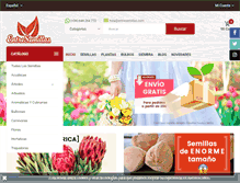 Tablet Screenshot of entresemillas.com